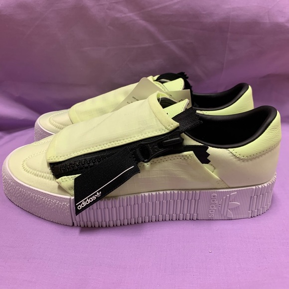 NWT Adidas Originals Sambarose Zip Sneaker - Picture 9 of 11